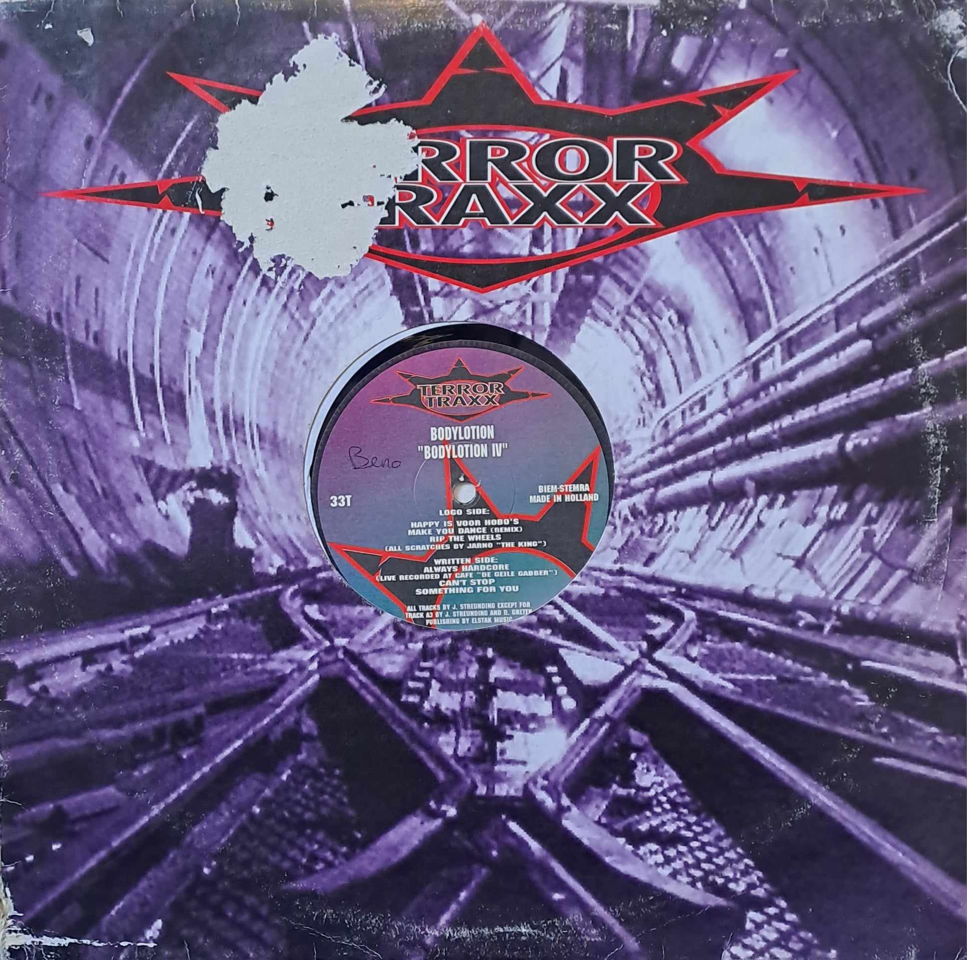 Terror Traxx 28 - vinyle gabber